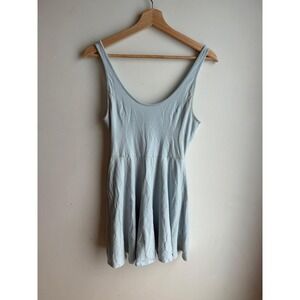 Hollister Light Blue Skater Dress Size Small Early 2010s
